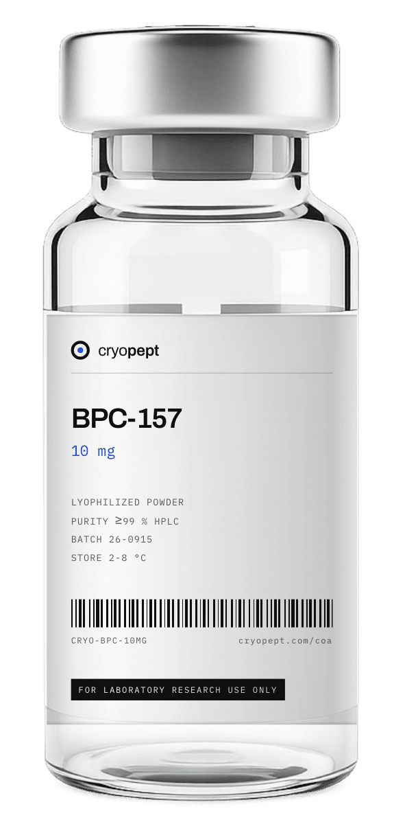 BPC-157 10 mg vial - Cryopept Labs