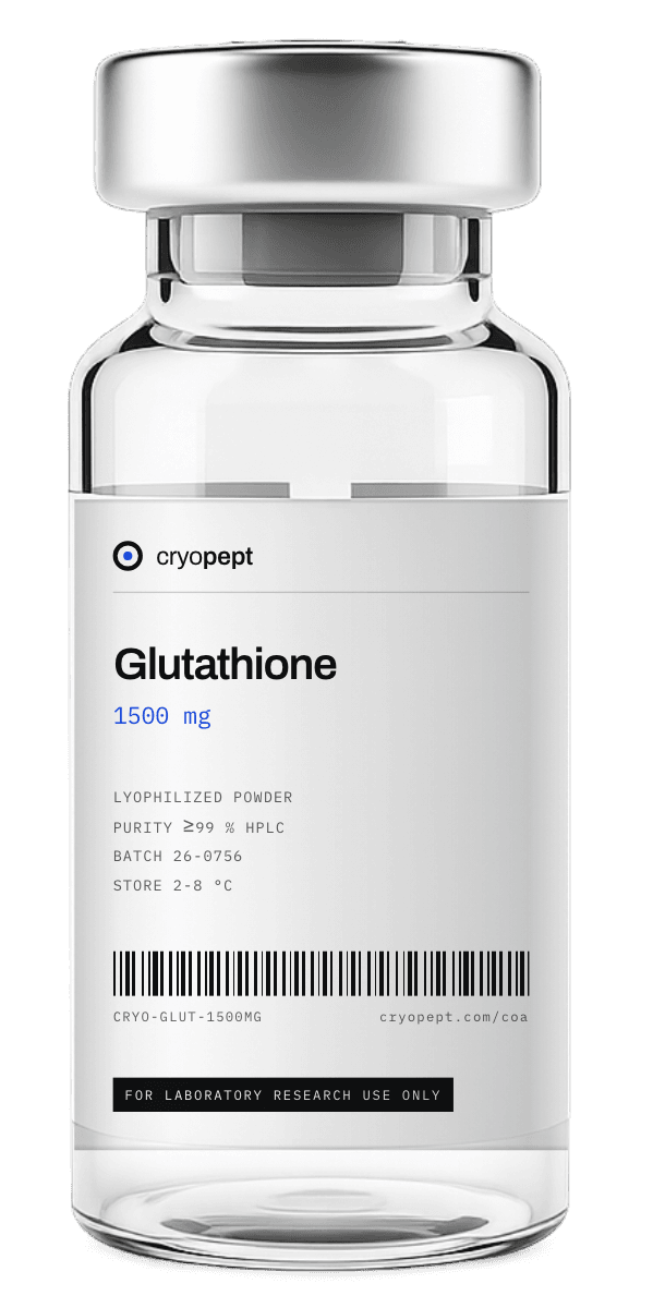 Glutathione 1500 mg vial - Cryopept Labs